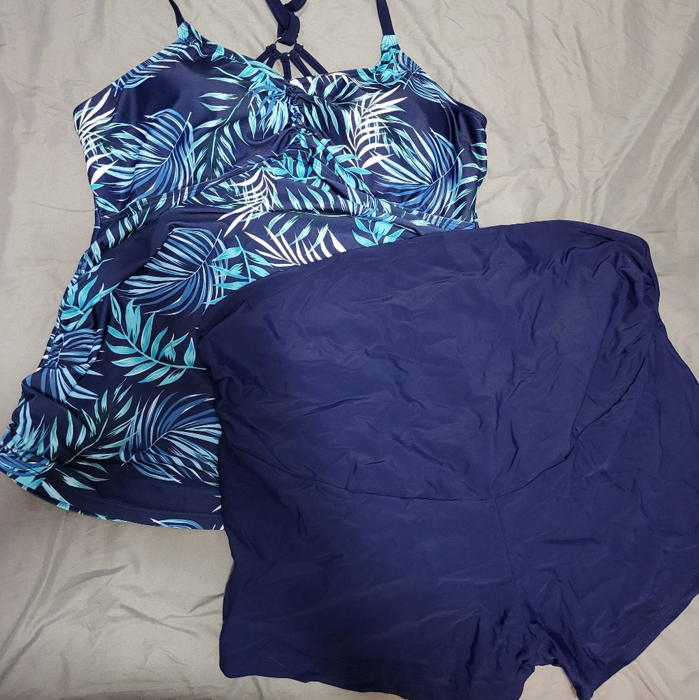 Xl Maternity 2 piece Swim suit
